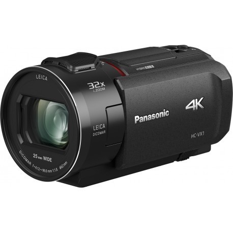 Panasonic HC-VX1, melns