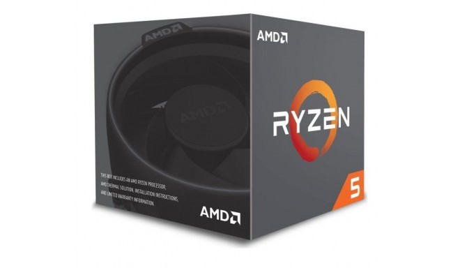 AMD CPU Ryzen 5|2600X Pinnacle Ridge 3600MHz Cores 6 SAM4 95W Box YD260XBCAFBOX
