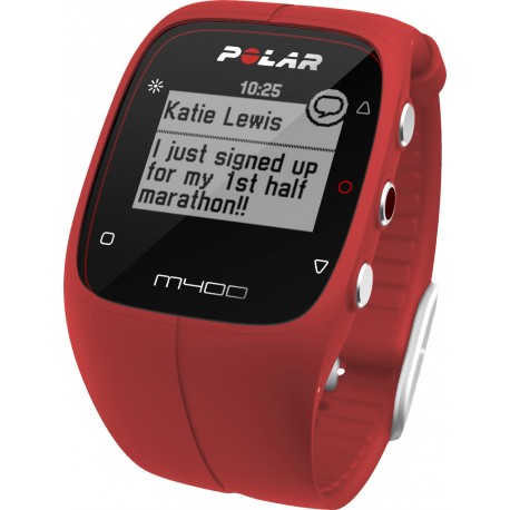 Polar M400 HR, punane