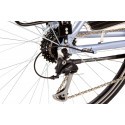 City bicycle for women 17 S ROMET GAZELA 4 silver