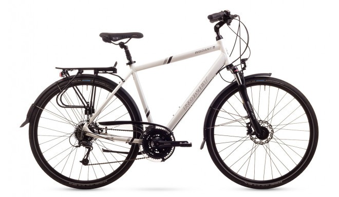 City bicycle for men 19 M ROMET WAGANT 5 white