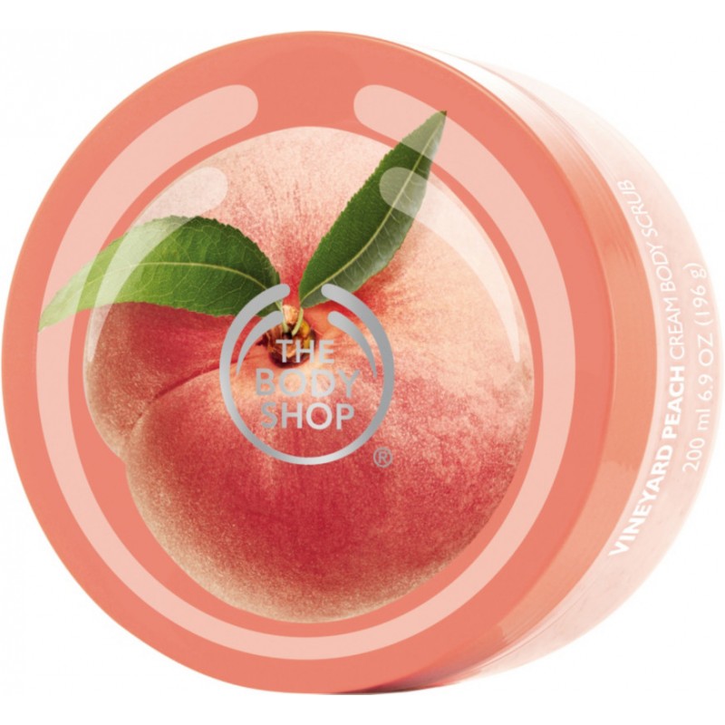 The Body Shop Vineyard Peach Cream Scrub 200ml Body scrubs Photopoint