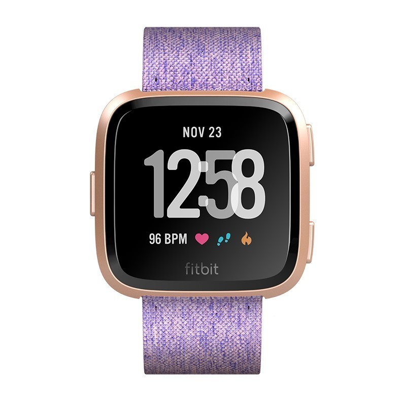 Fitbit versa special sales edition woven smartwatch