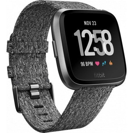 Fitbit Versa Special Edition, kokogles pelēks, austs