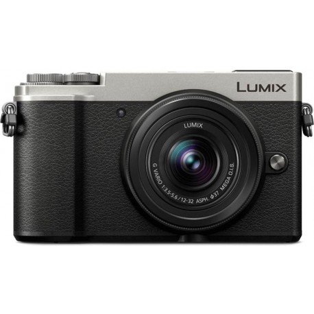 Panasonic Lumix DC-GX9 + 12-32mm Kit, hõbedane