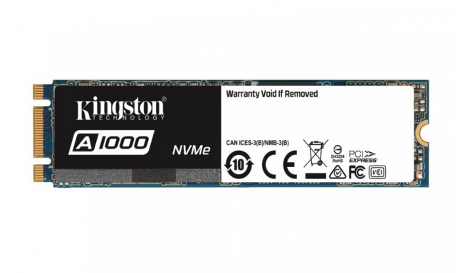 Kingston A1000 960GB M.2 2280 PCI-e NVMe 1500/1000MB/s