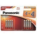 Panasonic Pro Power батарейки LR03PPG/8B (4+4шт)
