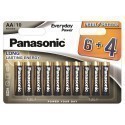 Panasonic Everyday Power baterija LR6EPS/10BW (6+4)