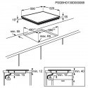 Indukcijas Plīts Aeg HK6532H2FB 60 cm Melns (3 plītis)