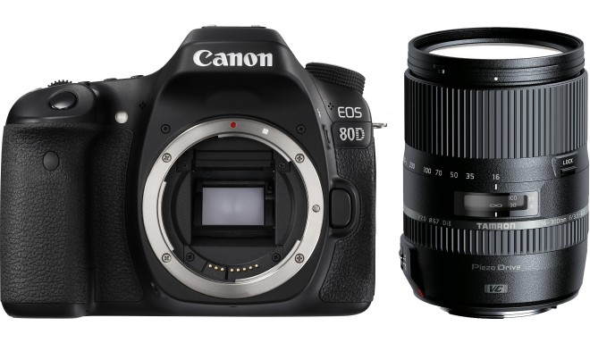 Canon EOS 80D + Tamron 16-300мм VC PZD