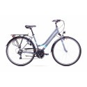 City bicycle for women 17 S ROMET GAZELA grey