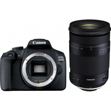 Canon EOS 2000D + Tamron 18-400 мм VC