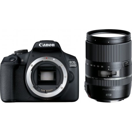 Canon EOS 2000D + Tamron 16-300 мм VC