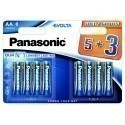 Panasonic Evolta батарейка LR6EGE/8B (5+3)