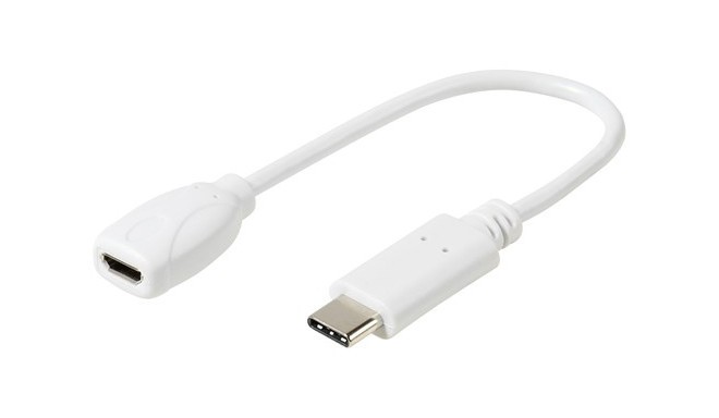 Vivanco adapteris USB-C - microUSB (37558)