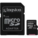 MEMORY MICRO SDXC 128GB UHS-I/W/ADAPTER SDCS/128GB KINGSTON