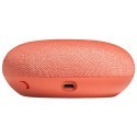 Google Home Mini smart speaker, coral