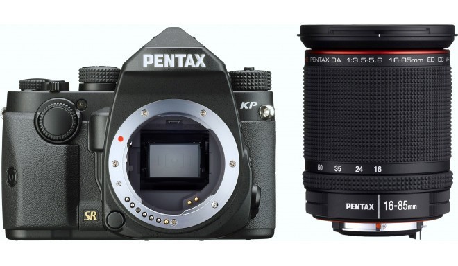 Pentax KP + DA 16-85mm WR Kit, melns
