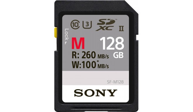 Sony карта памяти SDXC 128GB M-Series UHS-II 
