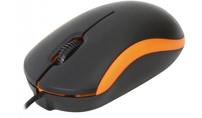 Omega mouse OM-07 Optical V2, orange (no package)