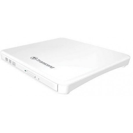 Transcend ārējais DVD diskdzinis Slim TS8XDVDS, balts