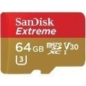 Sandisk mälukaart microSDXC 64GB Action Extreme V30