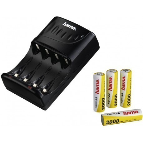 Hama laadija Start + 4x2000mAh