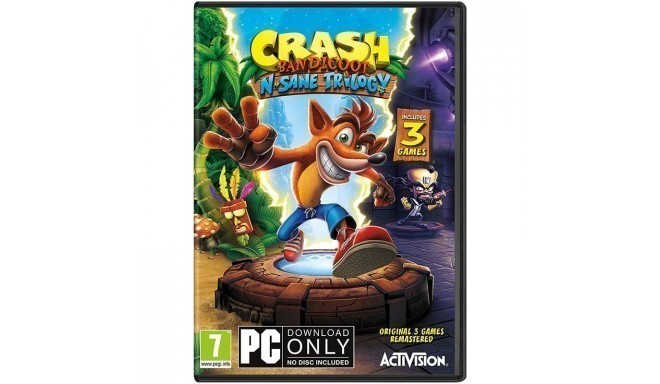 Arvutimäng Crash Bandicoot N. Sane Trilogy