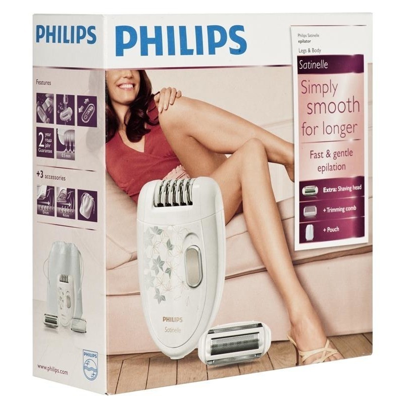 Philips epilator Satinelle Essential HP6423/00 - Epilators & other hair removal - Photopoint