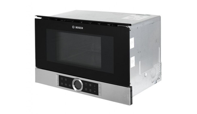 Bosch BER634GS1 microwave Built-in Grill microwave 21 L 900 W Black,Silver