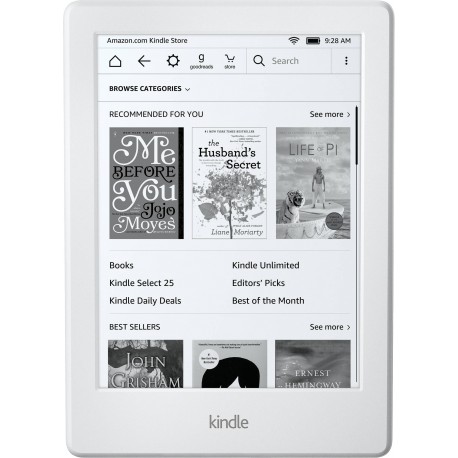 Amazon Kindle Touchscreen WiFi 2016, balts