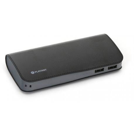 Platinet akupank Leather 9000mAh, must (43453)