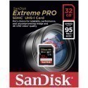SanDisk mälukaart SDHC 32GB Extreme Pro 95MB/s V30