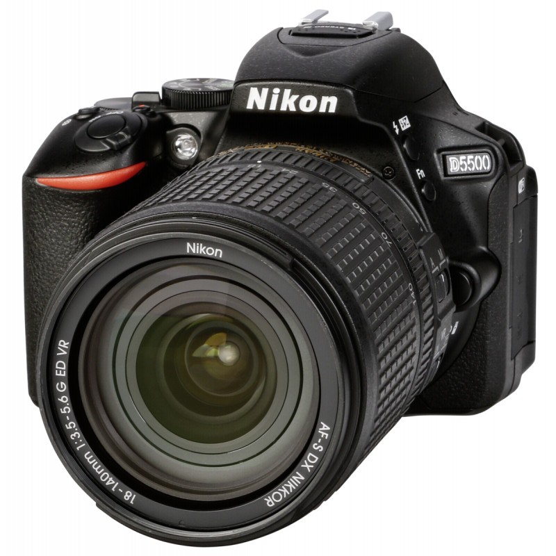 Nikon D5500 Kit black + AF-S 18-140 VR - DSLRs - Photopoint