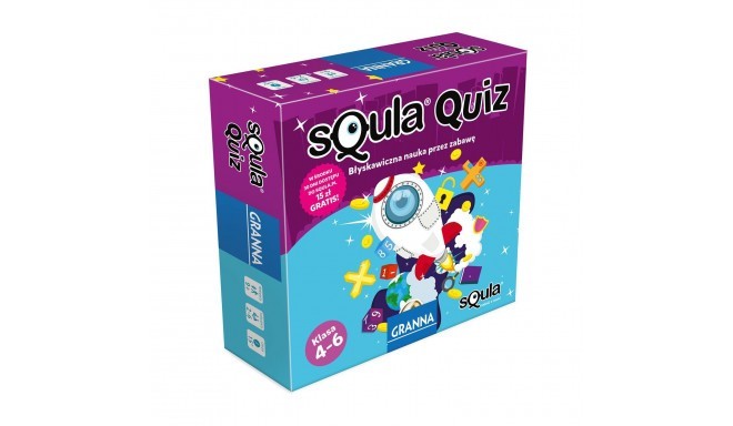 Board game Granna Squla Quiz Klasa 4-6 (Educational game; From 9 years)