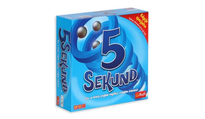 Board game Trefl 5 Sekund Edycja specjalna (Social game; From 8 years)
