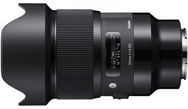 Sigma 20mm f/1.4 DG HSM Art lens for Sony