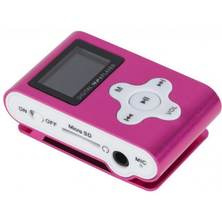 Quer MP3 player KOM0744, pink