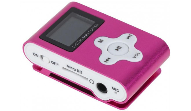 Quer MP3 player KOM0744, pink