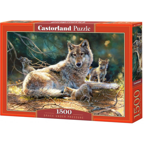 Castorland puzzle Wolf Family 1500pcs