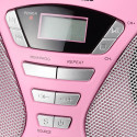 Радиоприёмник с CD Плеером AudioSonic (CD1567 Розовый)