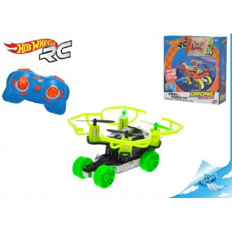 hot wheels rc bladez drone racerz drone & vehicle set