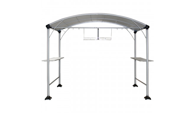 Gazebo GRILL, 2,7x1,5m, frame and roof: steel