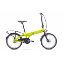 Electric foldable bicycle for adults 2 M E-GEN F20 light green