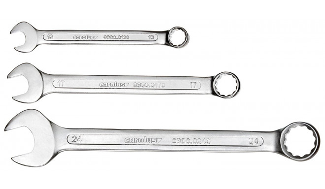 Carolus 0900.0012 ring-combination wrench set - 12-pieces - 1694707