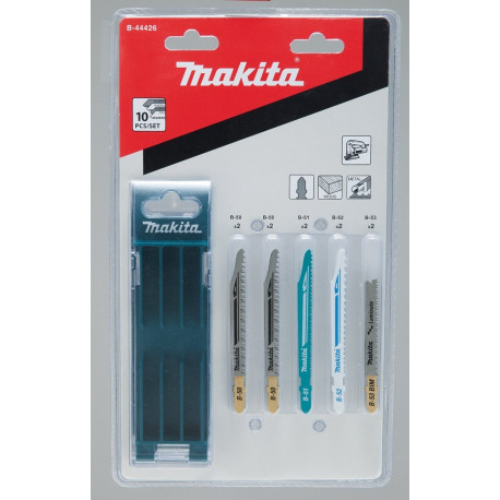 Makita jigsaw blades - various types