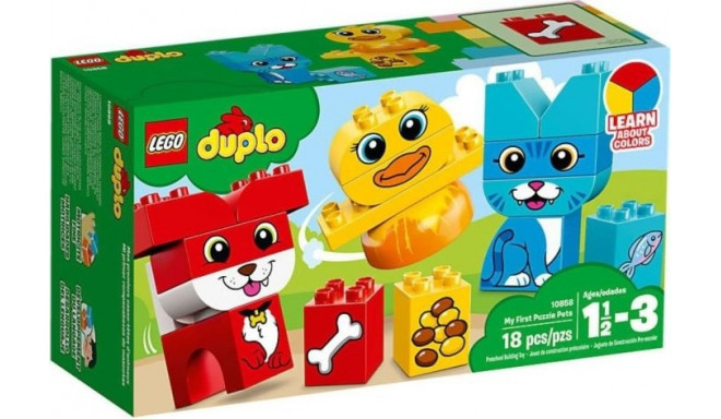 LEGO DUPLO toy blocks My First Puzzle Pets (10858)