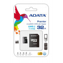 Adata memory card microSDHC 32GB Premier UHS-I Class 10 + adapter