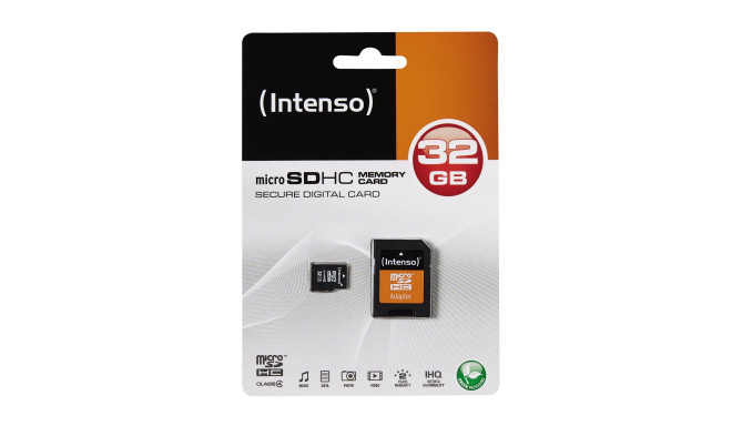 Intenso microSD 32GB 5/21 Class 4 +AD