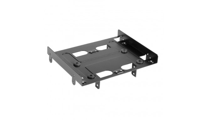 Sharkoon BayExtension black - adapter 5.25 to 4x2.5 / 2x2.5+1x3.5
